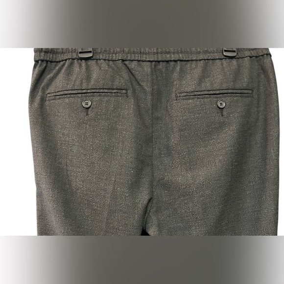 π₯ NWT- H&M Menβs Slim fit drawstring dress pants w/folded cuff bottoms, Size L - Picture 5 of 7